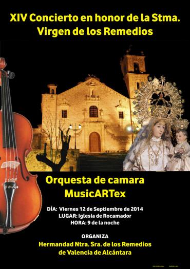 Valencia de Alcántara celebra este fin de semana el XIV Concierto en Honor a la Virgen de los Remedios