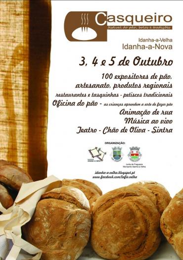Idanha-a-Vela rendirá homenaje al pan artesano con el Festival Casqueiro del 3 al 5 de octubre