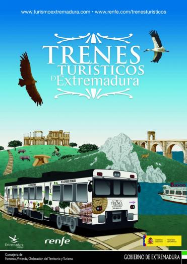 El Gobierno de Extremadura y Renfe ponen en marcha cuatro rutas turísticas en tren por la región