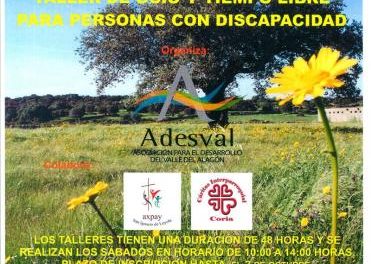 Adesval y Axpay ponen en marcha talleres formativos para personas con discapacidad