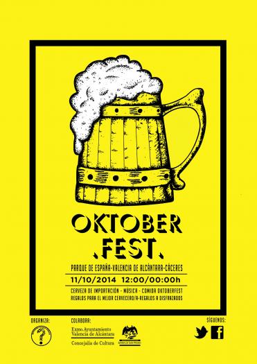 Valencia de Alcántara celebra este sábado el Oktober Fest con propuestas musicales y degustaciones de cerveza