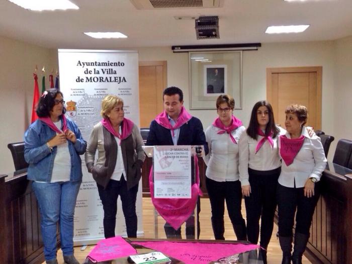 Moraleja acogerá este domingo una Marcha Rosa a favor de las enfermas de cáncer de mama