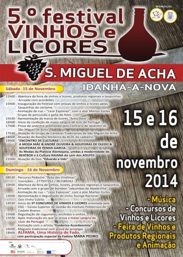 La localidad lusa de San Miguel de Acha se prepara para celebrar el V Festival de los Vinos y Licores
