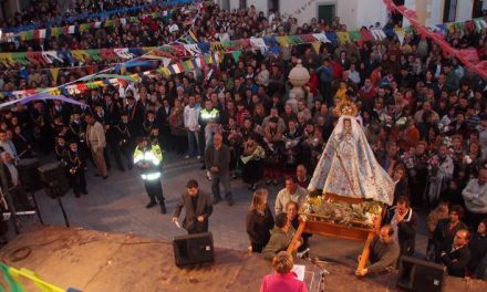 Los vecinos de Aliseda festejan con varios actos la llegada de la patrona del pueblo, la Virgen del Campo