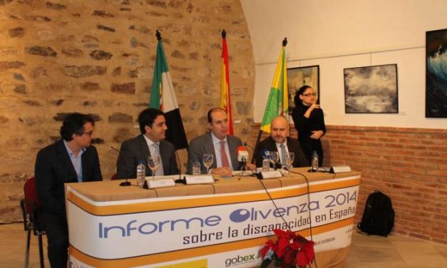 El ‘Informe Olivenza’ revela que la integración de las personas con discapacidad es mayor en Extremadura