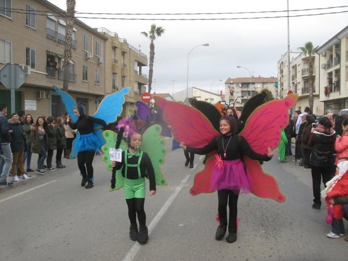 El grupo «Wanaby» se hace con el primer premio de 1.000 euros del desfile de Carnaval de Moraleja