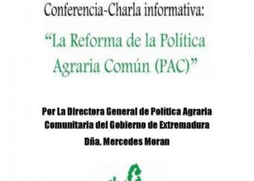 Moraleja acogerá este miércoles un coloquio sobre la reforma de la Política Agraria Comunitaria