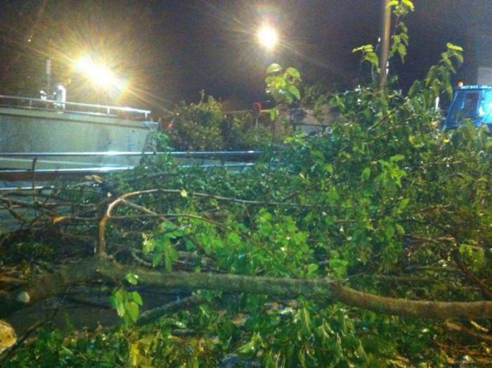 El Centro de Urgencias 112 atendió este martes 48 incidentes relacionados con el temporal de viento