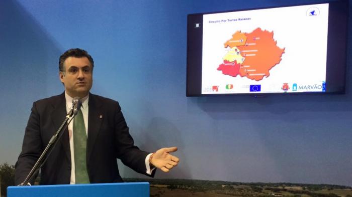 El Ayuntamiento de Coria presenta en Lisboa la aplicación móvil del Circuito por Tierras Rayanas