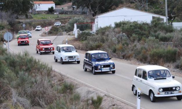 El I Paseo Internacional Slow Cars congrega a más de 60 personas y 28 coches en las zonas  de  Marvâo y Valencia