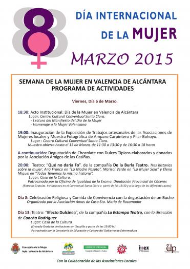 Valencia de Alcántara homenajea a Josefa Ortés Guapo en el Día Internacional de la Mujer