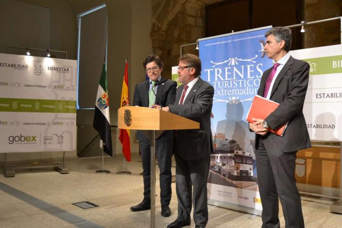 Fomento diseña rutas en tren para promocionar Valencia de Alcántara, Marvão y el Tajo Internacional