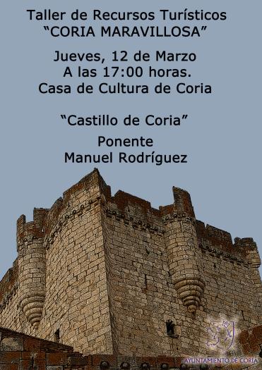 Coria profundiza en la historia del Castillo de la ciudad gracias a un taller de recursos patrimoniales