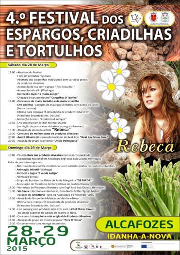 Idanha se prepara para acoger este fin de semana el IV Festival de las Criadillas, Tortullos y Espárragos