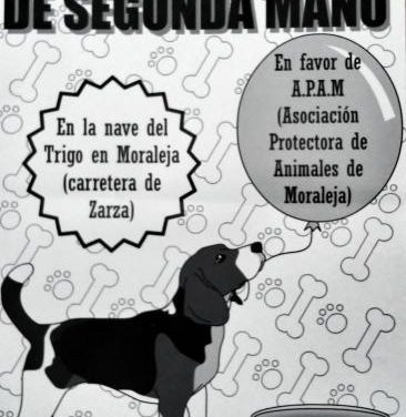 Moraleja acoge un mercado de segunda mano organizado por la Asociación Protectora de Animales de la localidad
