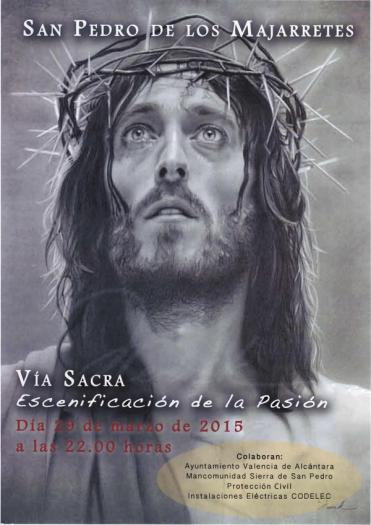 Unas 1.000 personas asistirán a la representación de la Pasión de Cristo en San Pedro de los Majarretes