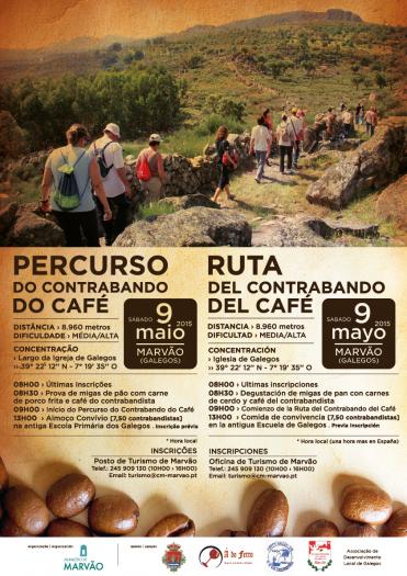 Marvão anima a los extremeños a participar el 9 de mayo en  la Ruta del Contrabando