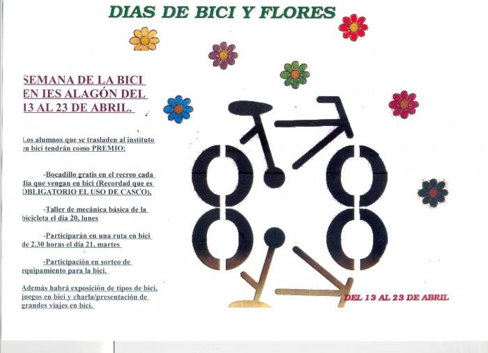 El Instituto de Educación Secundaria Alagón apuesta por el uso de la bicicleta como medio de transporte
