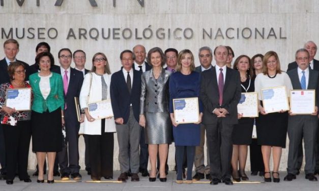 Trinidad Nogales recoge el Premio Europa Nostra de manos de la Reina Doña Sofía