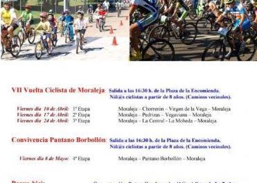 Moraleja acogerá este viernes la tercera etapa de la vuelta ciclista enmarcada en el VII Mes de la Bicicleta