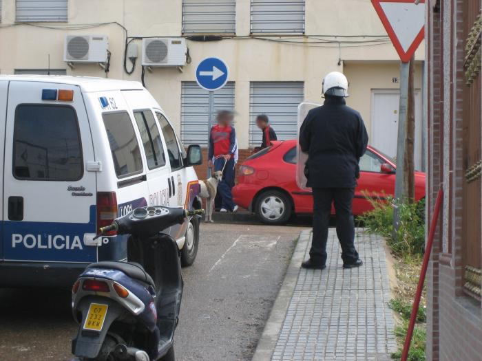 Cuatro personas son detenidas en la ciudad de Badajoz por tráfico y consumo de drogas