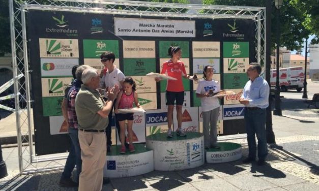 Paixão, Carretero y Gazapo se proclaman ganadores de la I Media Maratón Marvão-Valencia de Alcántara