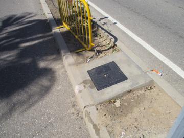 El Ayuntamiento de Moraleja realiza labores de mejora en el sistema de riego de la avenida de Lusitania