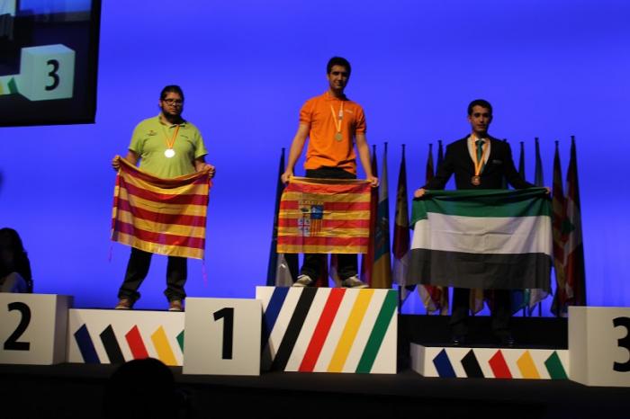 Un alumno del Loustau Valverde se hace con el bronce en una competición de formación profesional