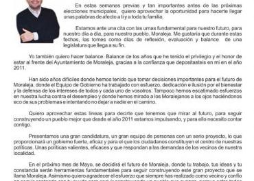 Caselles anuncia un Gobierno fuerte para defender el bienestar de los ciudadanos de Moraleja