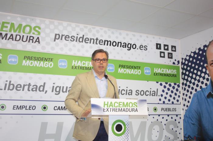 El PP de Fernando Pizarro se mantiene en el Ayuntamiento de Plasencia con once concejales