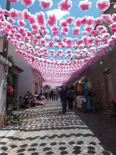 Más de 15.000 personas acuden al V Festival de las Flores de Aldeia de Santa Margarida
