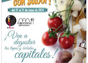 Cáceres Capital Gastronómica se promociona en la Feria de San Fernando de la capital cacereña