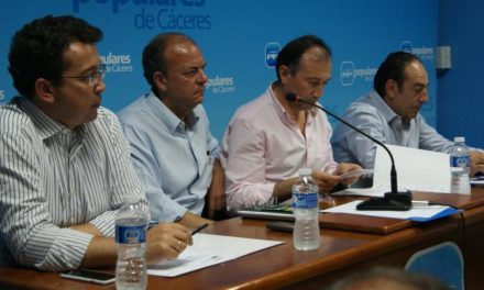 El PP declara que seguirá trabajando por Extremadura con “humildad, ilusión  y compromiso”