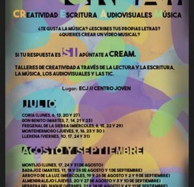Un grupo de talleres de creatividad llegará a Coria y Montehermoso durante el mes de julio