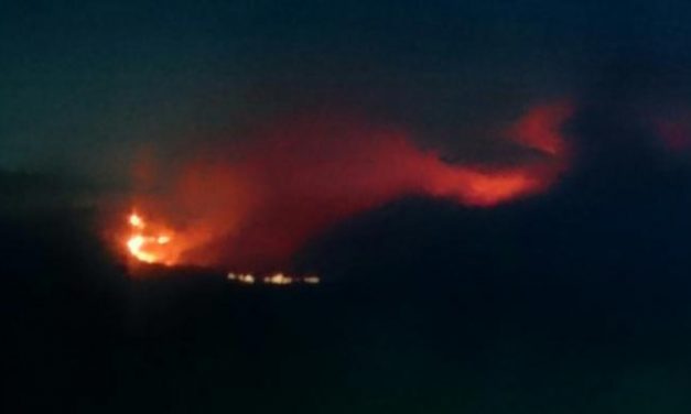 El fuego obliga a desalojar a los vecinos de Perales del Puerto, Acebo y el camping de Gata