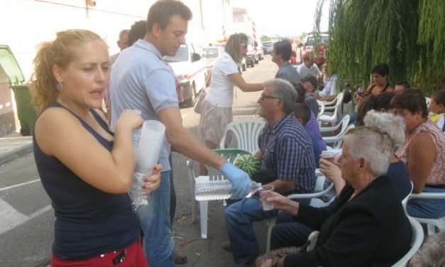 Cruz Roja y los evacuados de la Sierra de Gata agradecen la solidaridad de los vecinos de Moraleja