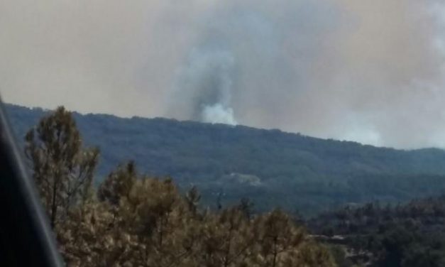 La Junta de Extremadura inicia la recuperación de la Sierra de Gata antes de que se extinga el incendio