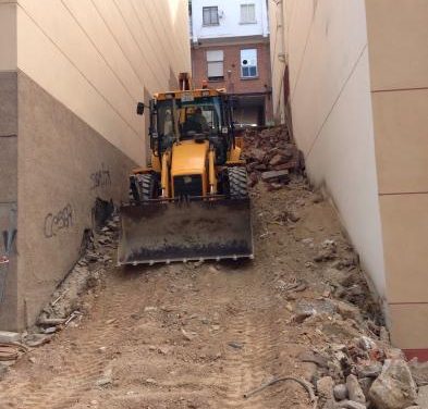 Las obras de las escaleras de la calle Cervantes de Coria arrancan esta semana con 78.000 euros de inversión