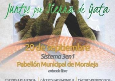 La Copa de Extremadura de Baloncesto llegará a Moraleja bajo el lema «Juntos por Sierra de Gata»