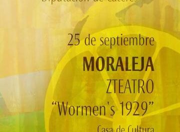 La compañía ZTeatro representará este viernes la obra Wormen´s 1929 en Moraleja