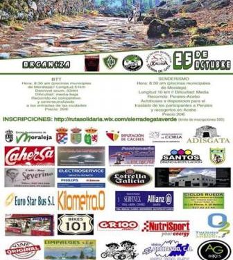 Varios colectivos deportivos organizan una ruta para colaborar en la repoblación de Sierra de Gata