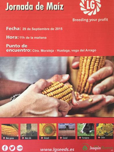 Huélaga acogerá el próximo martes una charla para agricultores sobre el cultivo del maíz