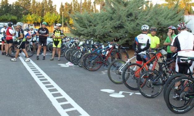 Cerca de 200 ciclistas participaron en las pruebas de la IV Ruta del Agua  de Moraleja