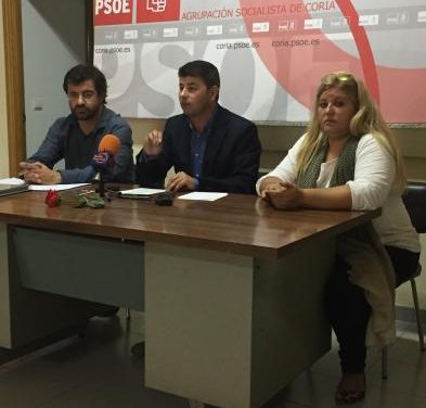 El PSOE de Coria niega tener relación con las inversiones que podrían no ejecutarse en la localidad