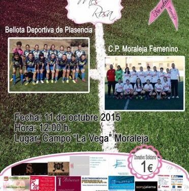 Moraleja celebra este sábado un partido de fútbol solidario en favor de los enfermos de cáncer