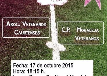 Futbolistas veteranos de Coria y Moraleja celebrarán un encuentro a favor de los enfermos de cáncer
