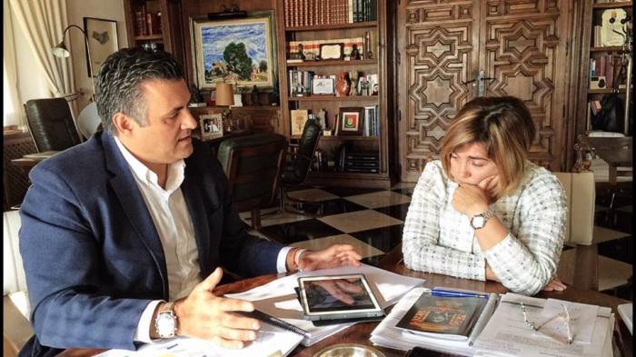 Ballestero valora positivamente la reunión con la presidenta de la Diputación de Cáceres