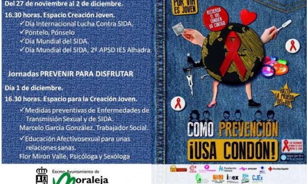 Moraleja acogerá hasta el próximo miércoles el programa «Como prevención, ¡usa condón!»