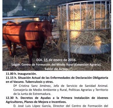 Moraleja acogerá este viernes una jornada informativa sobre enfermedades de ganado y ayudas agrarias