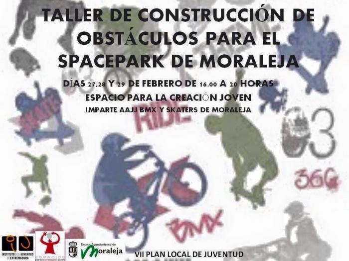 Moraleja propone a la ciudadanía la oportunidad de aprender a construir obstáculos para el spacepark